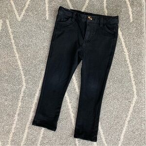 Crew Kids Black Ponte Stretch Boys Trouser Pants Size 4